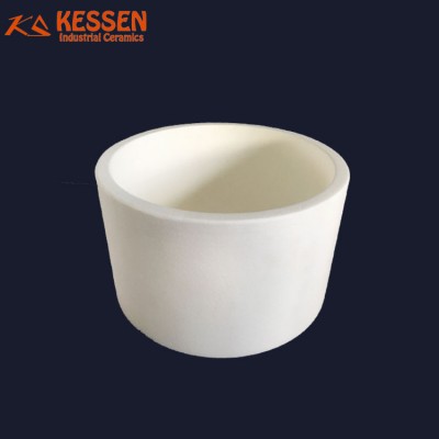 99%~99.99% high purity MgO magnesium oxide magnesia crucibles customization