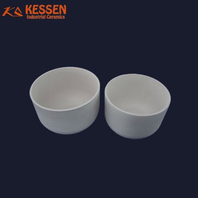 Zirconia ceramic crucible sagger boat